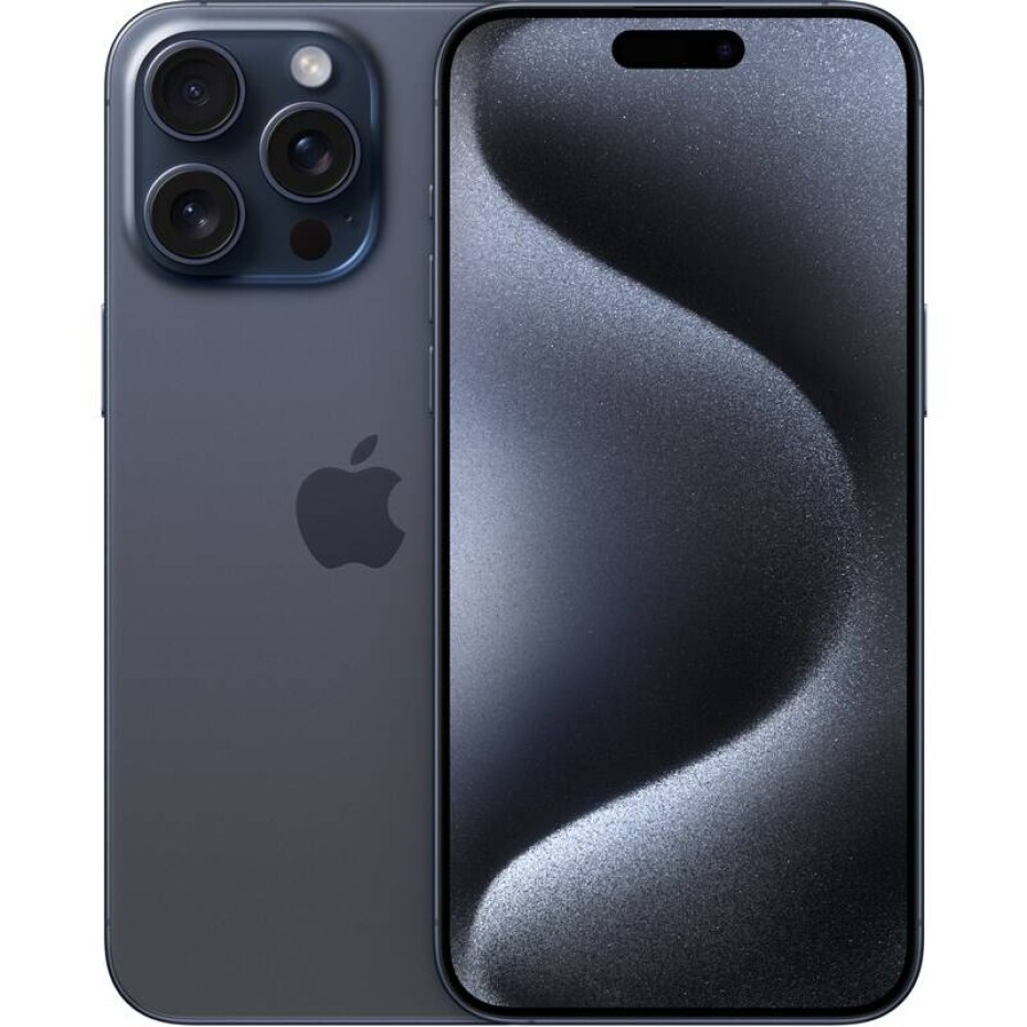 Apple iPhone 15 Pro Max 1TB Blue Titanium (MU7K3SX/A) - main (0)