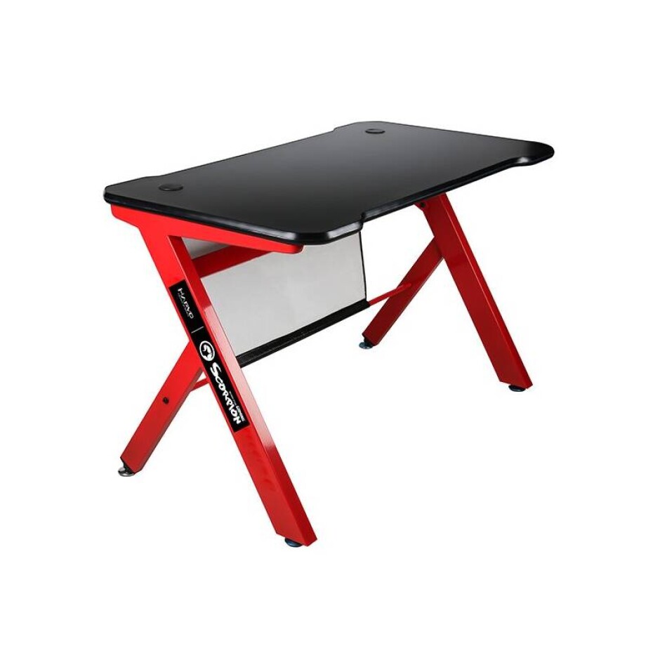 Marvo DE-03, 120x61 cm, podsvícený (DE-03) černý/červený - main (0)