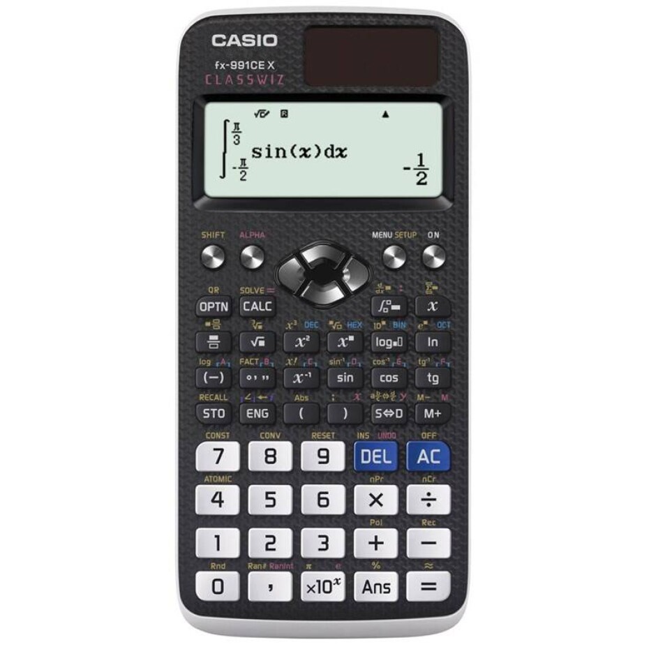 Casio ClassWiz FX 991 CE X černá/bílá - main (0)