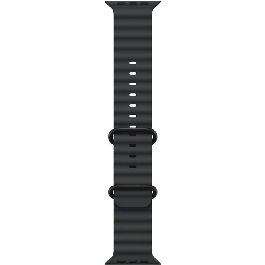 Apple 49mm černý Oceánský řemínek - provedení z černého titanu (MYPD3ZM/A) - main (0)