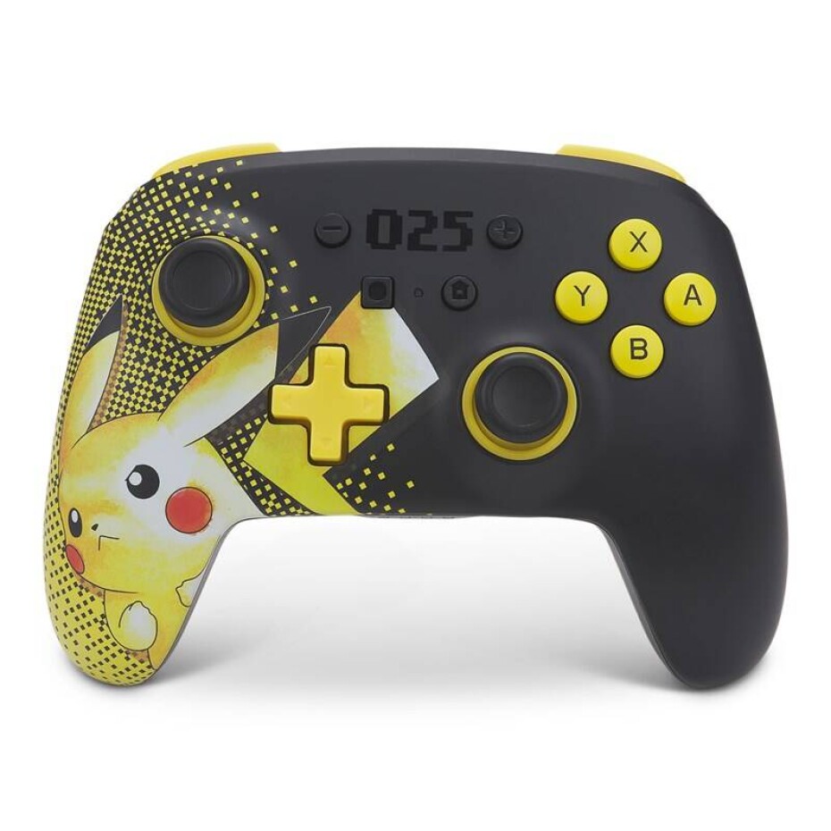 PowerA Enhanced Wireless Controller - Nintendo Switch - Pokémon Pikachu 025 (1521476-02) černý - main (0)