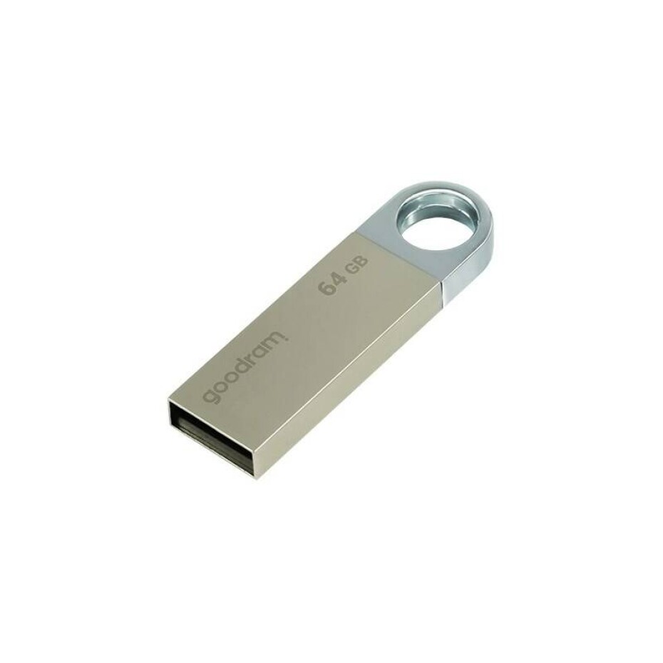 Goodram UUN2 64GB USB 2.0 (UUN2-0640S0R11) stříbrný - main (0)