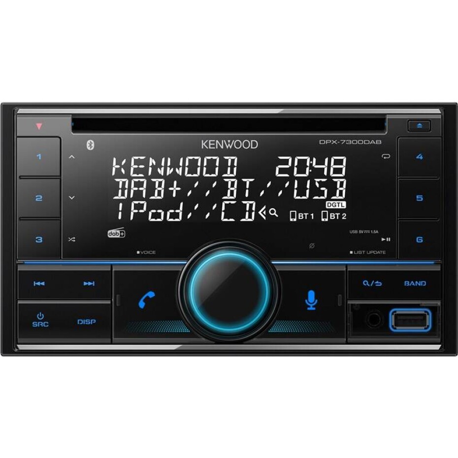 KENWOOD DPX-7300DAB černé - main (0)