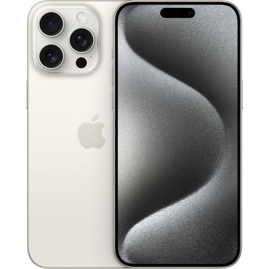 Apple iPhone 15 Pro Max 1TB White Titanium (MU7H3SX/A) - main (0)