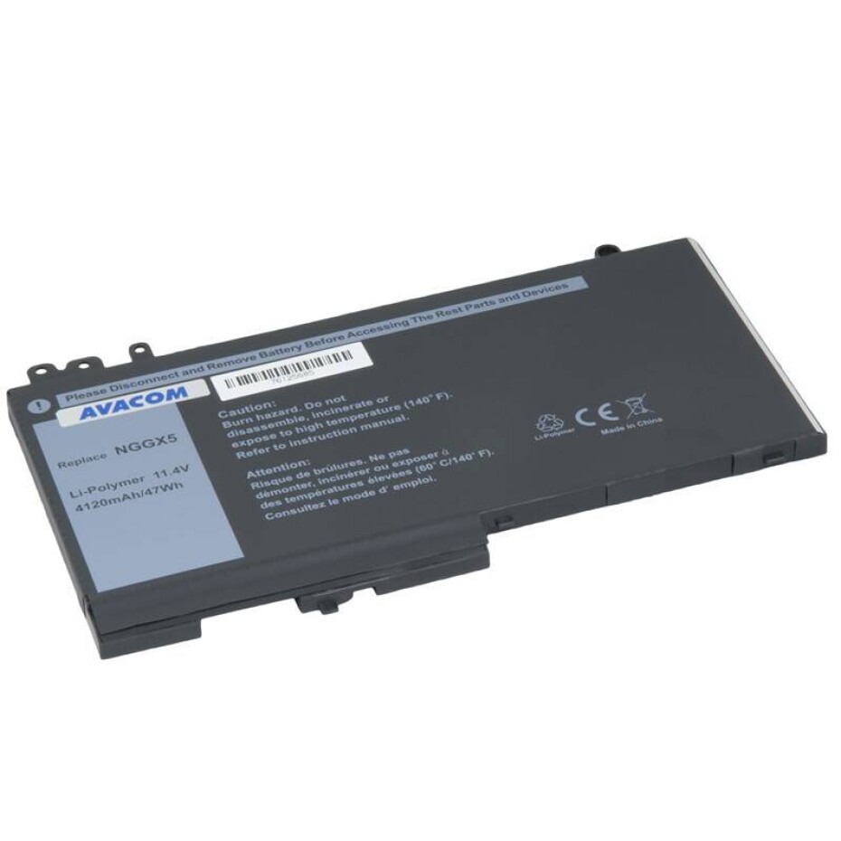 Avacom Dell Latitude E5270 / E5570 Li-Pol 11,4V 4120mAh 47Wh (NODE-E527-68P) - main (0)