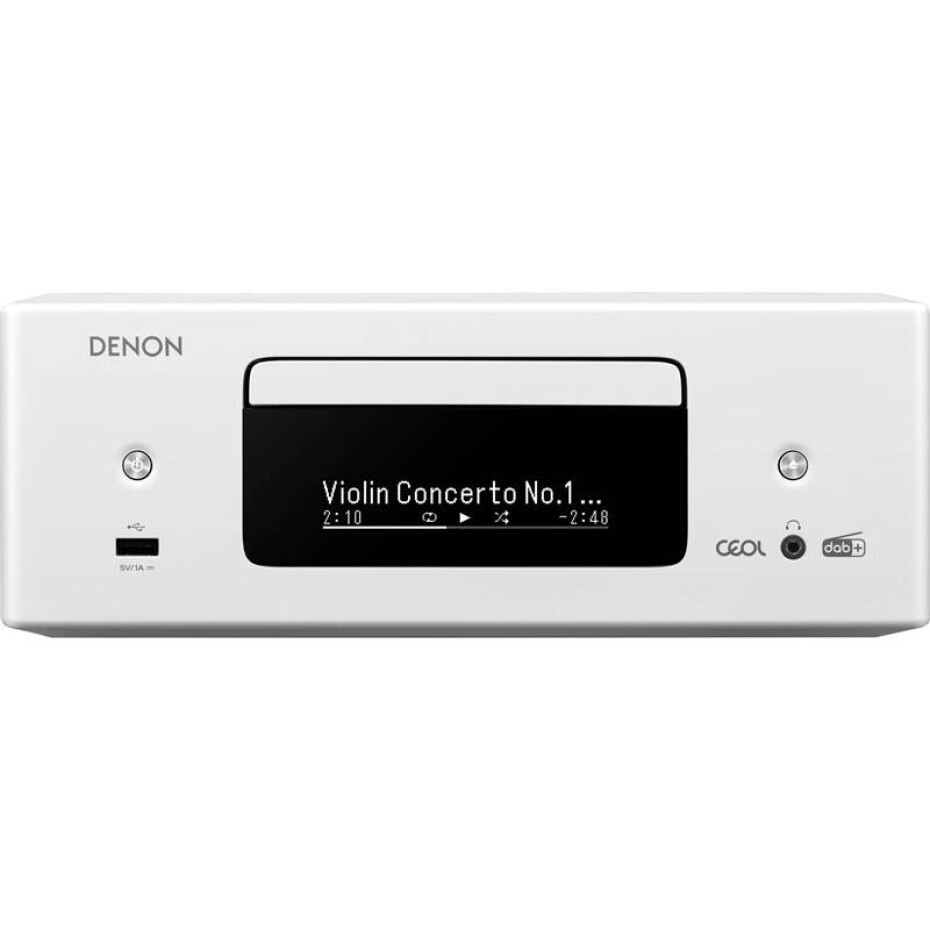 Denon RCD-N12 DAB CEOL bílý - main (0)