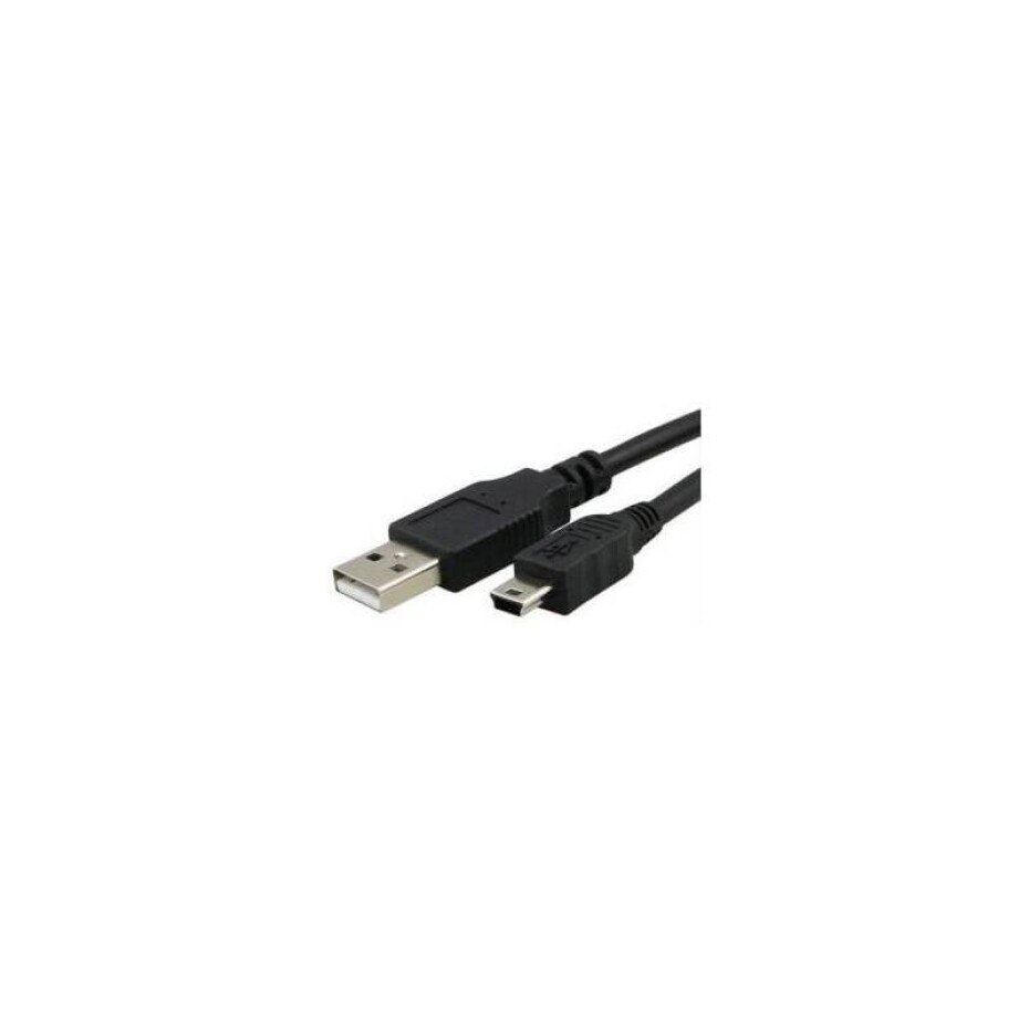 AQ Mini USB 5pin - USB 2.0 A kabel,M/ M, 1,8 m (xaqcc63018) černý - main (0)