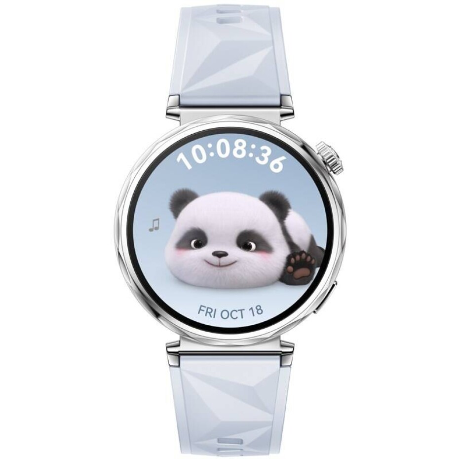 Huawei Watch GT 5 41 mm - Silver + Blue Fluoroelastomer Strap (55020DJV) - main (0)