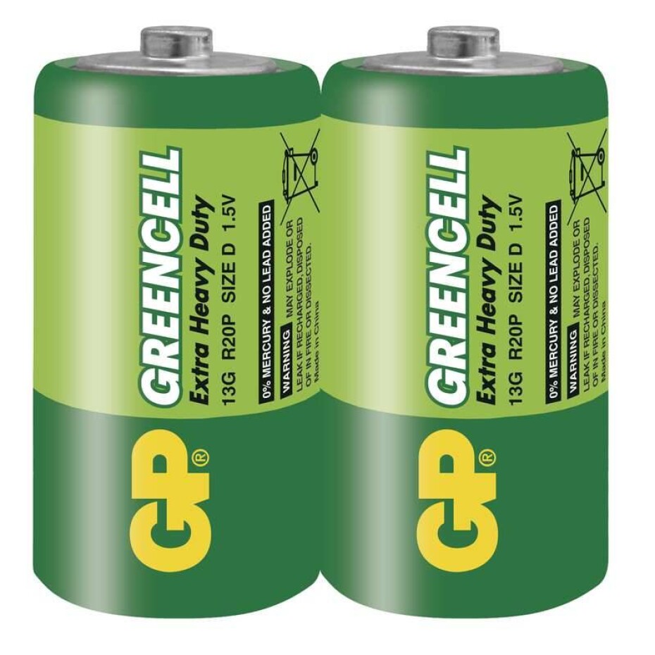 GP Greencell D, R20, fólie 2ks (B1240) - main (0)