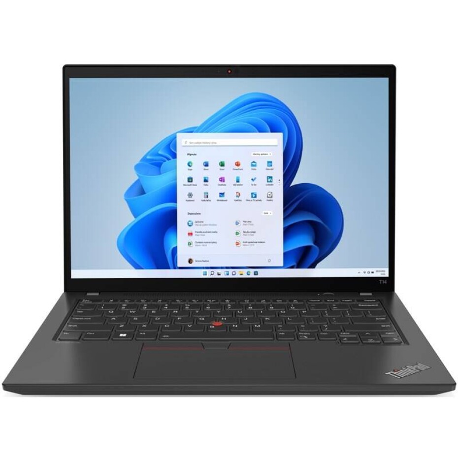 Lenovo ThinkPad T14 Gen 4 (21K3002HCK) černý - main (0)