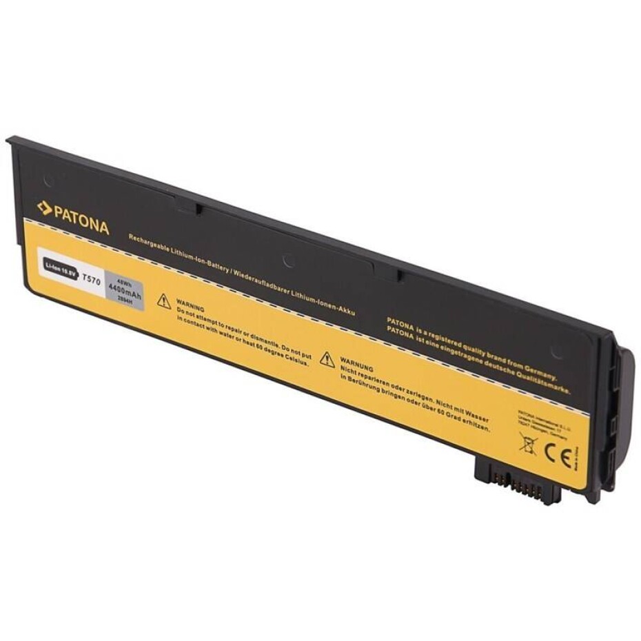 PATONA pro LENOVO Thinkpad T470/T570/61++  4400mAh Li-lon 10,8V 01AV423 (PT2894) - main (0)
