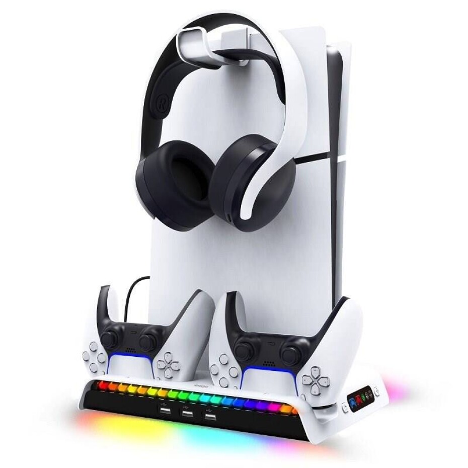 iPega P5S006 RGB s chlazením pro PS5 Slim (PG-P5S006) bílá - main (0)