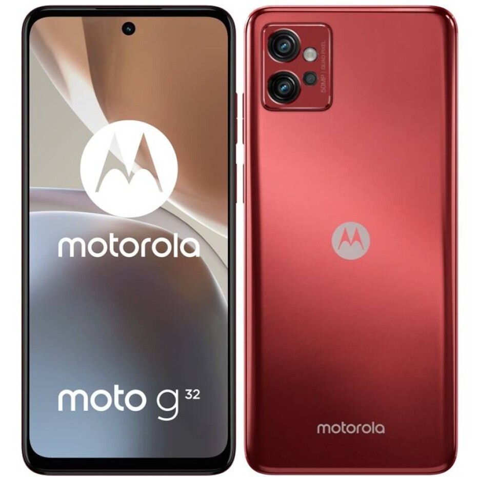 Motorola Moto G32 8 GB / 256 GB - Satin Maroon (PAUU0046RO) - main (0)