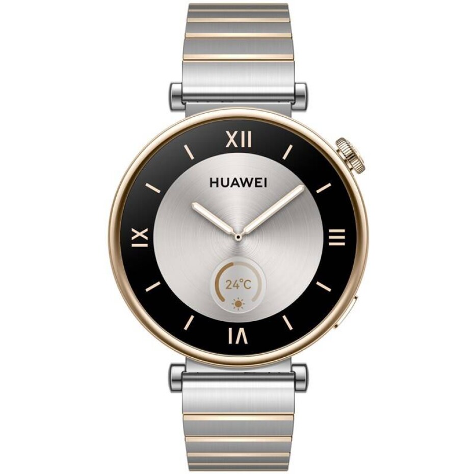 Huawei Watch GT 4 41 mm - Silver + Stainless Steel Strap (55020BHY) - main (0)