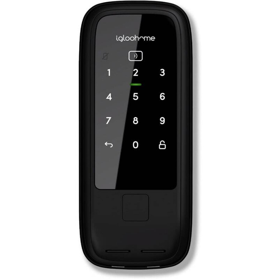 Igloohome Wooden Rim Lock - na dřevěné dveře (RW1) černý - main (0)