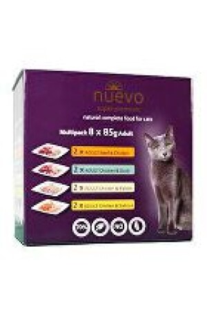 Product detail of Nuevo kočka kapsa Adult Multipack 8x85g + Množstevní sleva