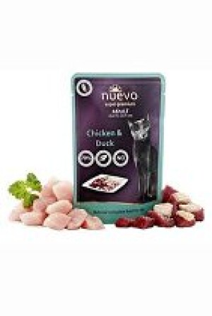 Product detail of Nuevo kočka adult kuře a kachna kapsa 85g + Množstevní sleva