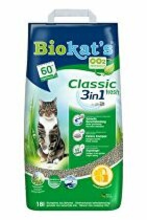 Product detail of Podestýlka Biokat´s Classic Fresh 18L