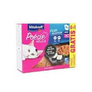 Product detail of Vitakraft Cat Poésie DéliSauce Multipack rybí 6+1x85g