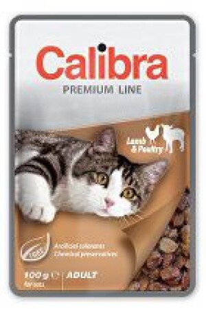 Product detail of Calibra Cat  kapsa Premium Adult Lamb & Poultry 100g