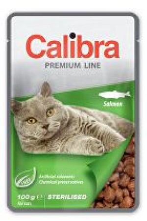 Product detail of Calibra Cat  kapsa Premium Sterilised Salmon 100g