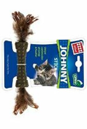 Product detail of Hračka kočka GiGwi Johnny Stick Catnip s peříčky
