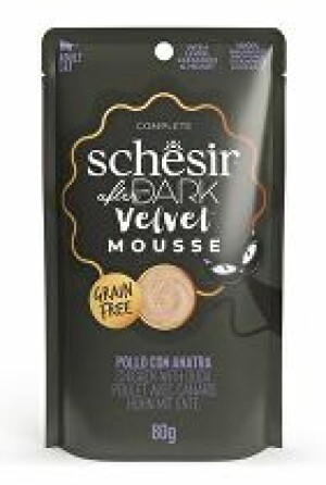 Product detail of Schesir Cat kapsa After Dark Velv.Mousse kuře/kachn80g + Množstevní sleva