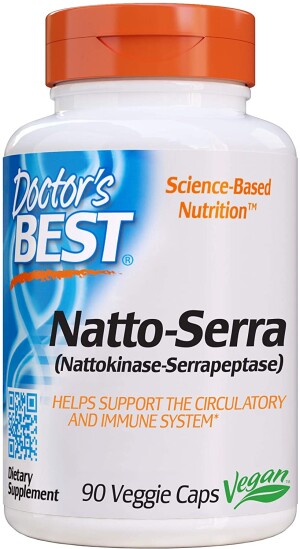 Product detail of Doctor's Best Natto-Serra, 90 rostlinných kapslí