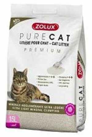 Product detail of Podestýlka PURECAT mineral Premium 15l Zolux