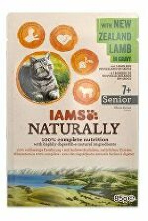 Product detail of Iams Cat Senior jehněčí v omáčce kapsa 85g + Množstevní sleva