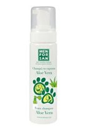 Product detail of Menforsan Šampon pěnový s Aloe Vera psi a kočky 200ml
