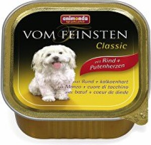 Product detail of Animonda paštika Classic hovězí/krůtí srdce pes 150g + Množstevní sleva