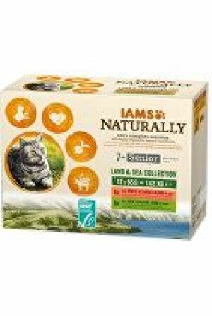 Product detail of Iams Cat Senior losos v omáčce kapsa 85g + Množstevní sleva