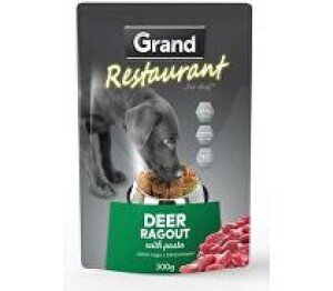 Product detail of GRAND kaps. deluxe pes Restaur. 100% jelení ragú 300g + Množstevní sleva