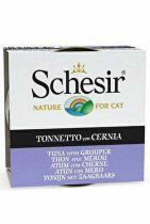 Product detail of Schesir Cat konz. Adult tuňák/kanic 85G