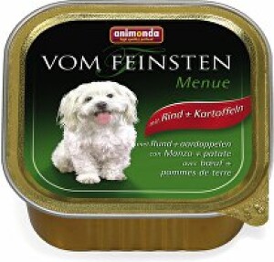 Product detail of Animonda paštika Menue hovězí/brambory pes 150g + Množstevní sleva