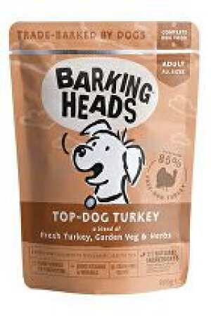 Product detail of BARKING HEADS Top Dog Turkey kapsička 300g + Množstevní sleva
