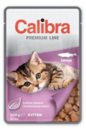 Product detail of Calibra Cat  kapsa Premium Kitten Salmon 100g