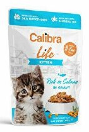 Product detail of Calibra Cat Life kapsa Kitten Salmon in gravy 85g