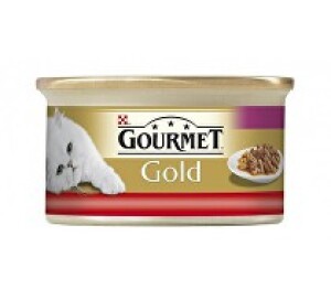 Product detail of Gourmet Gold konz. kočka jemná paštika s hovězím 85g + Množstevní sleva