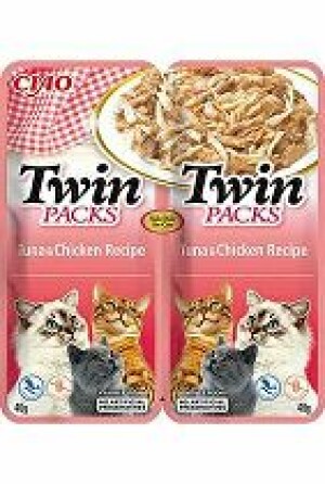 Product detail of Churu Cat Twin Packs Tuna&Chicken in Broth 80g