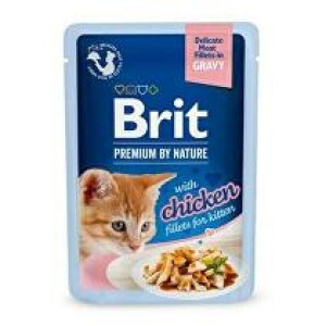 Product detail of Brit Premium Cat D Fillets in Gravy for Kitten 85g