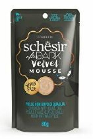 Product detail of Schesir Cat kapsa After Dark Velv.Mousse kuře/vejce80g + Množstevní sleva
