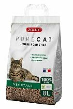 Product detail of Podestýlka PURECAT Wooden Pellets 8l Zolux