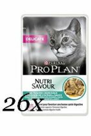 Product detail of ProPlan Cat  kaps. Delicate O.Fisch 26x85g + Množstevní sleva