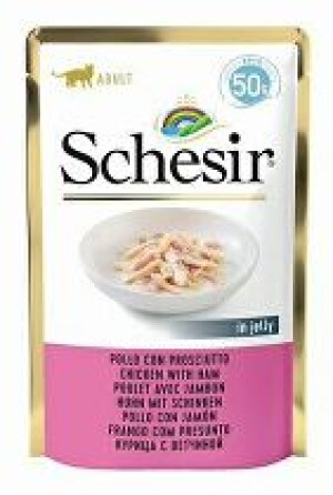 Product detail of Schesir Cat kapsa Adult kuře/šunka 50G