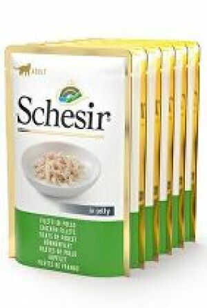 Product detail of Schesir Cat kapsa Adult Monoprot. kuřecí filé 6X85g + Množstevní sleva