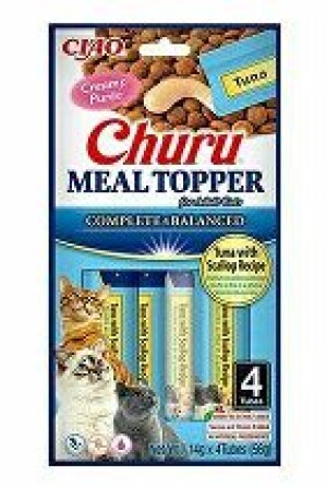 Product detail of Churu Cat Meal Topper Tuna with Scallop Recipe 4x14g