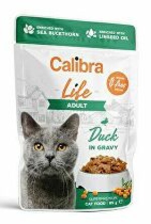 Product detail of Calibra Cat Life kapsa Adult Duck in gravy 85g