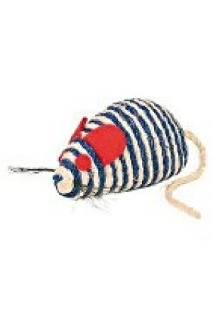 Product detail of Hračka kočka Myš sisal s kuličkami 10cm TR 1ks